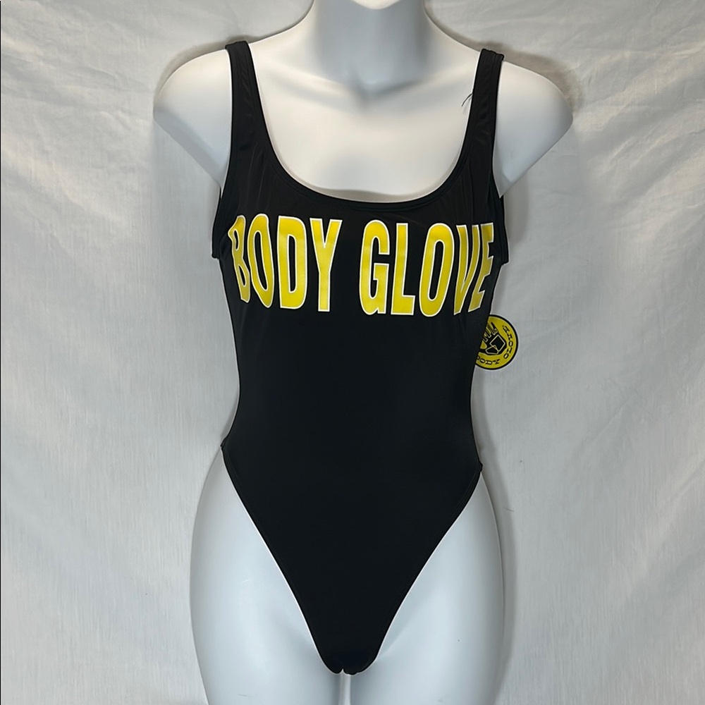 Body Glove Black and Yellow One-Piece Swimsuit